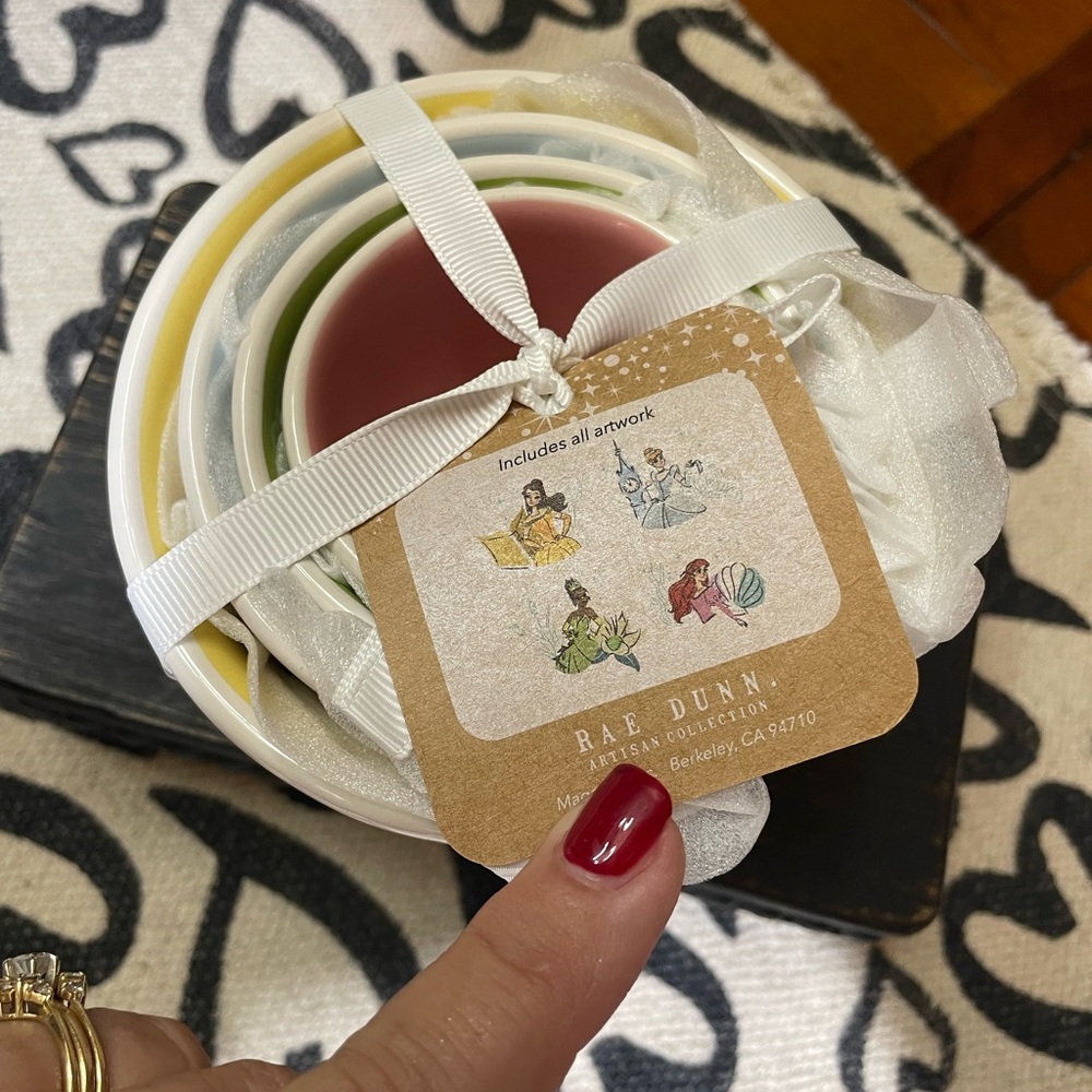 DISNEY PRINCESS Rae Dunn Measuring Cups - Picture 14 of 14